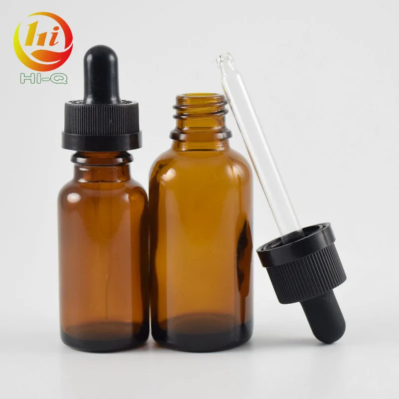10ml 30ml blue cbd oil bottle 10 ml 30 ml glass dropper bottle for essential oil