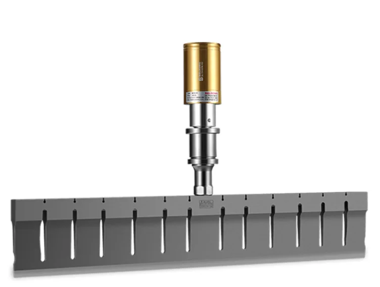 ultrasonic food cutting machine for cake sandwich pizza nut titanium blade