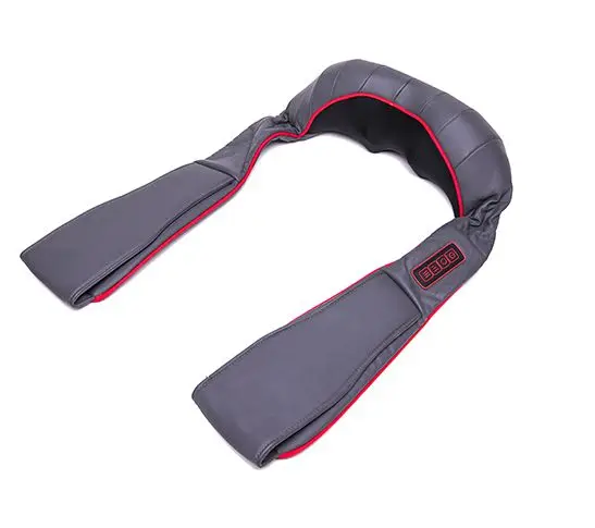 
Hot sale health equipment Heat Shiatsu Back and Neck Massager with Deep Kneading Shawls protable massage device 