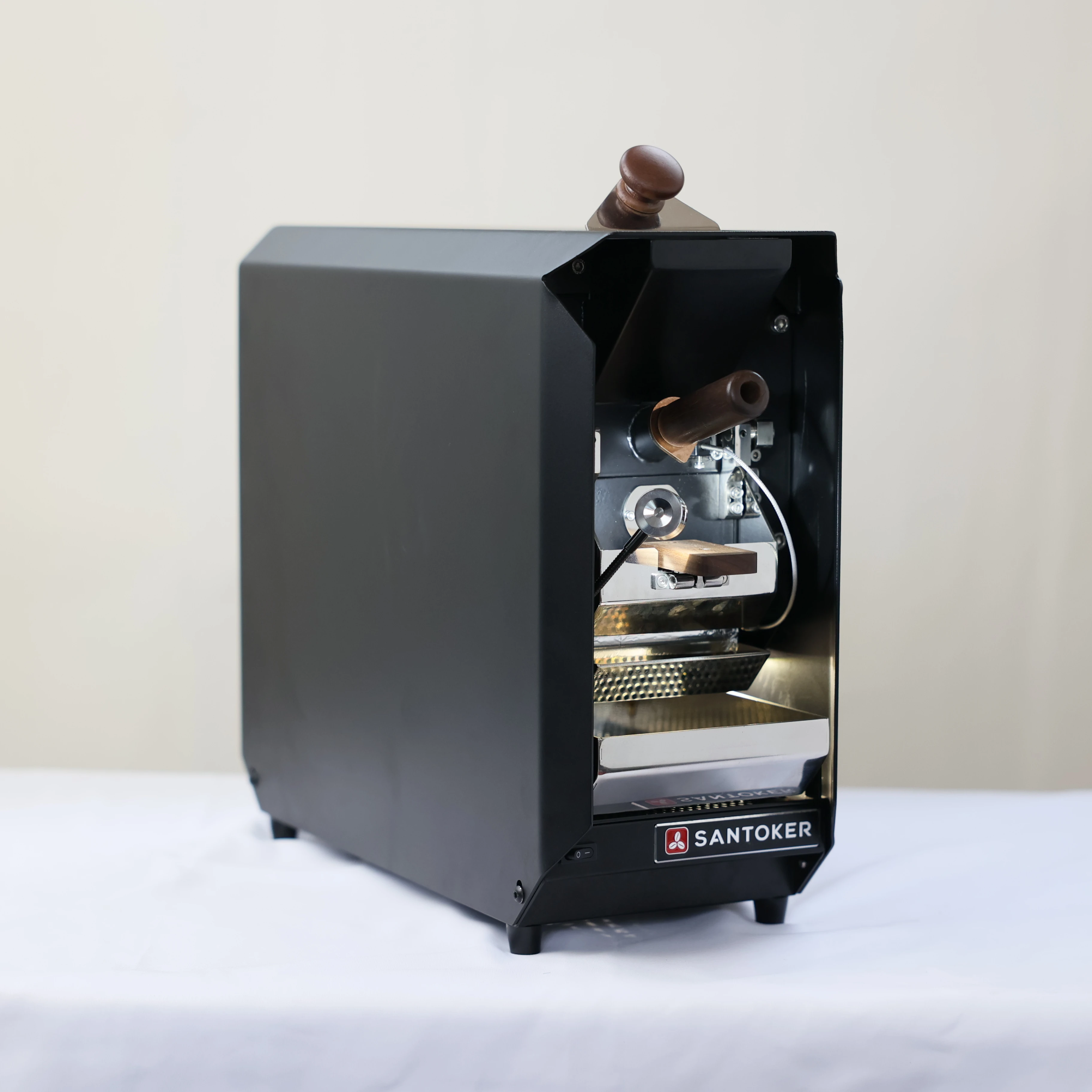 SANTOKER X2 master 50g-200g app control mini coffee roaster home coffee roasting full electric