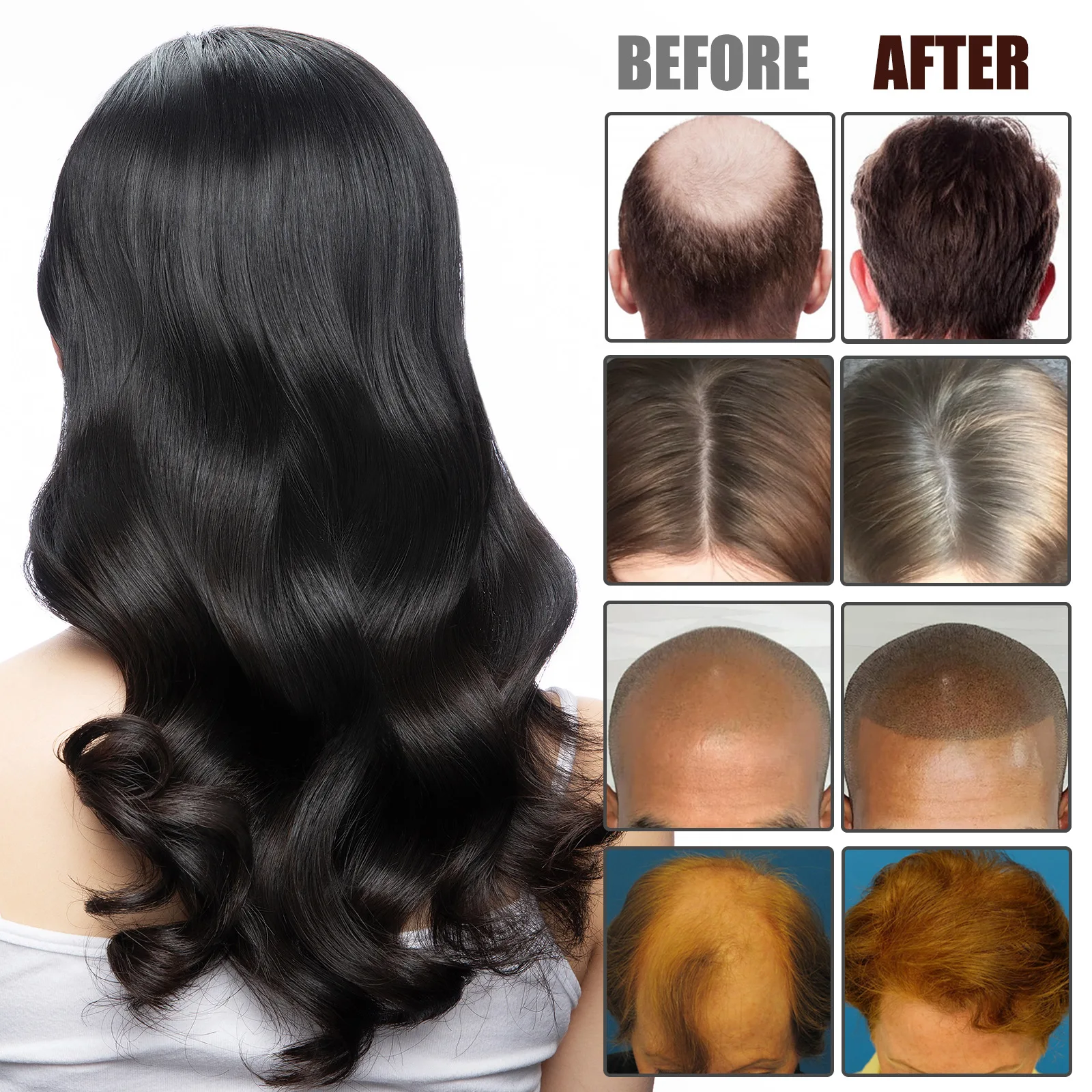 Private Label Hair Products Natural Nourishing Hair Serum High Quality Repairing Hair Growth Oil
