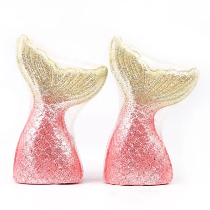 90g mermaid explosion ball pearl powder flash powder bath salt super bubble bath ball