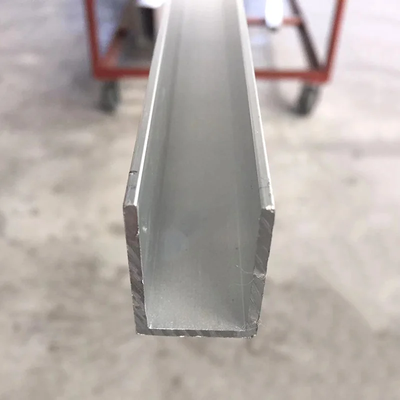 Custom Logo Aluminium Supplier Aluminum Extrusion U Profiles Products