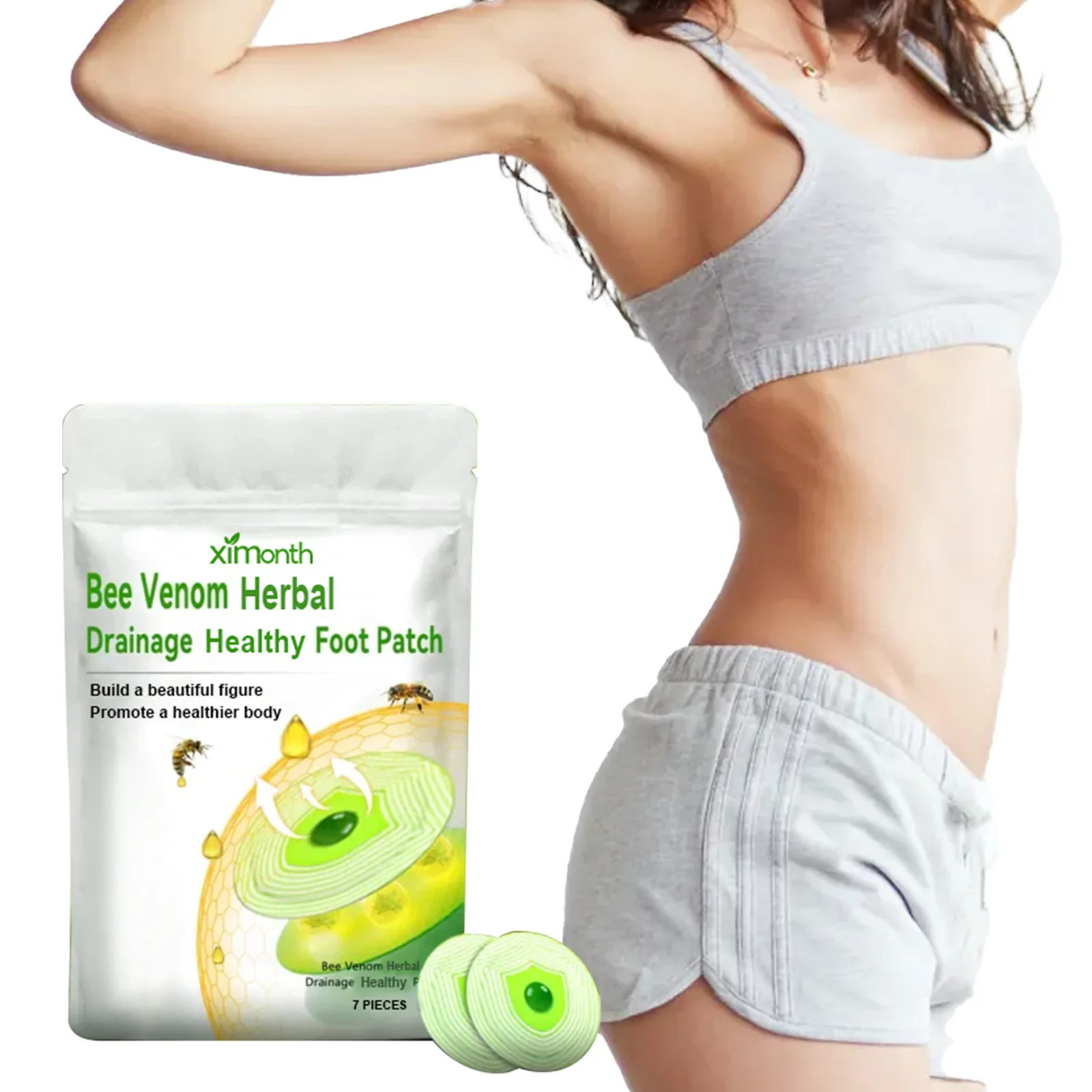 Wholesale Weight Loss Reducing Belly and Arms Bowing to Meat Highlighting Body Curves and Body Care Patches