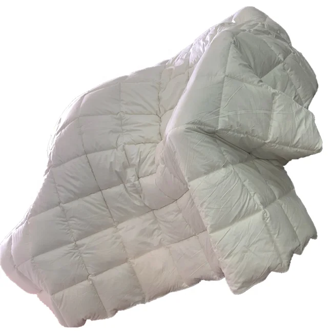 Drop Shipping Wholesale Customized Size Super Cozy Lightweight 205TC Cotton Bedding Quilt Cover Polyester Filling Bed Comforter