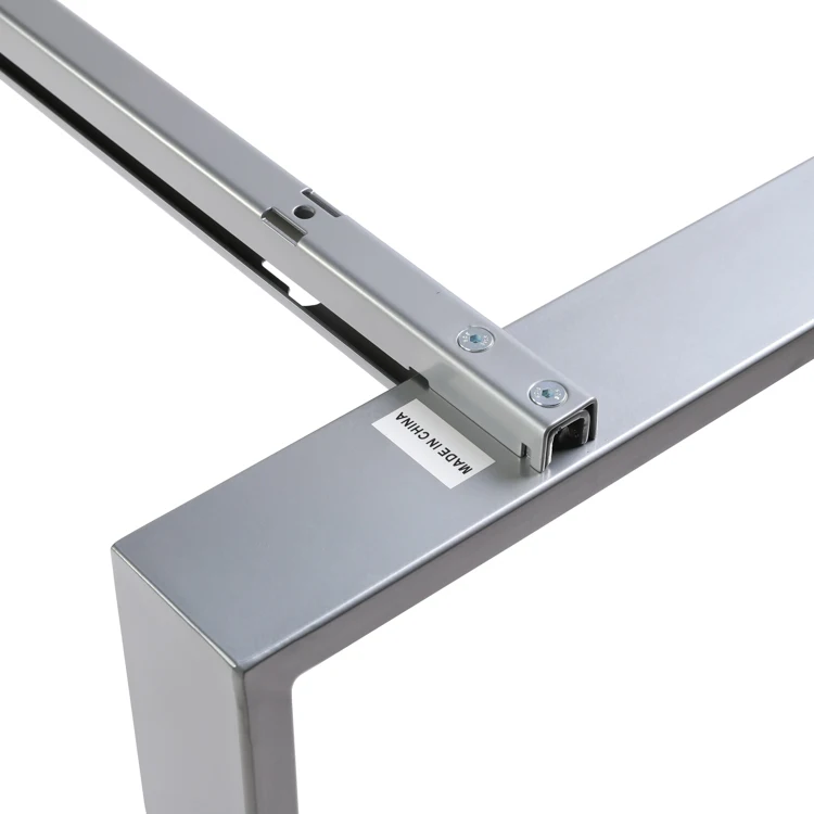 Modern furniture square tube steel furniture leg computer table frame metal frame office table for manager
