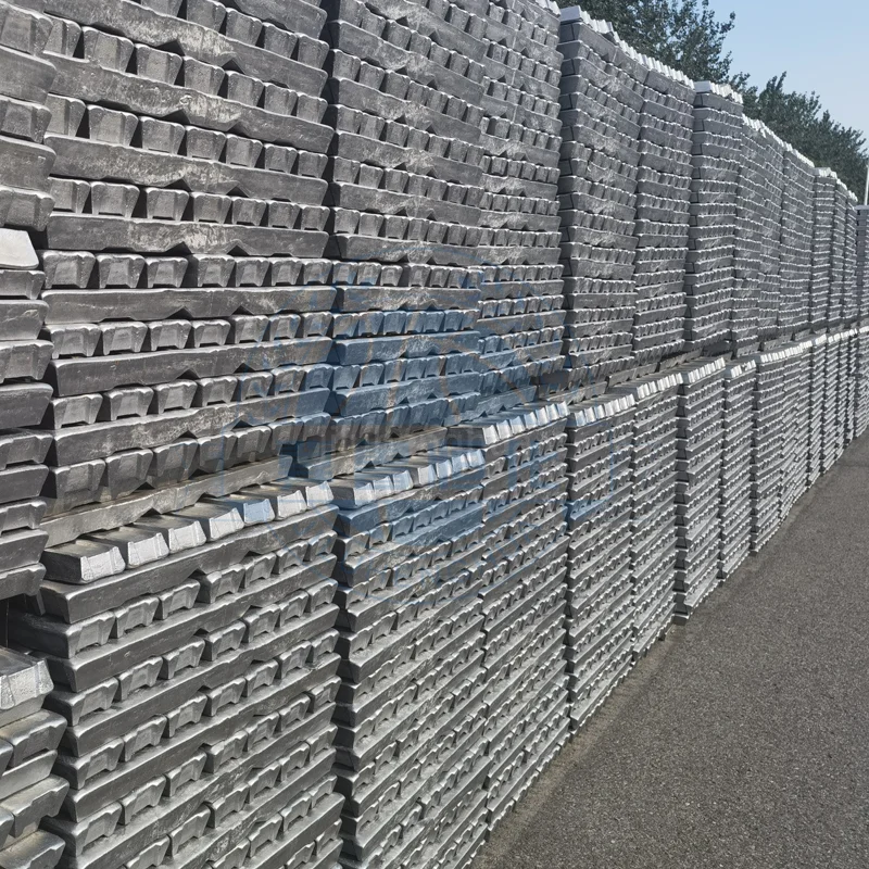 Aluminium Ingots from China A7 99.7% A8 99.8% Solar Raw Materials at Competitive Price Per Kg