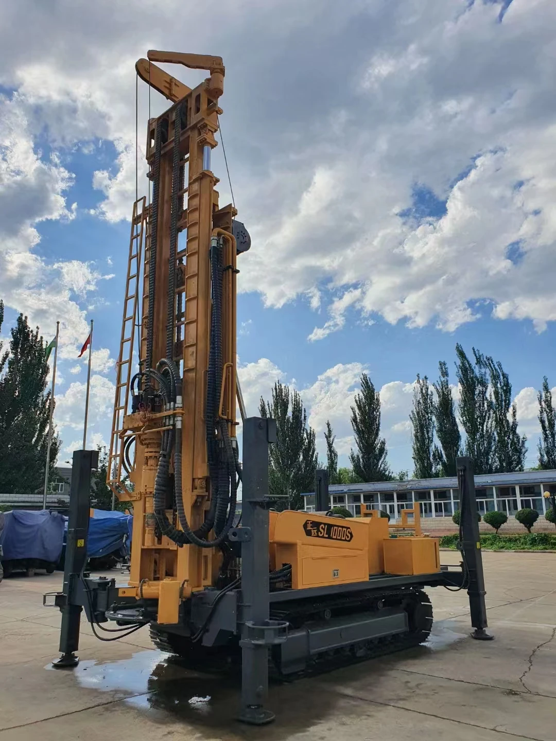 New Model SL1000s Sale 1000 Meters Depth Portable Spt Pneumatic Crawler Spider Drilling Rigs Machine Cheap Price For Sale