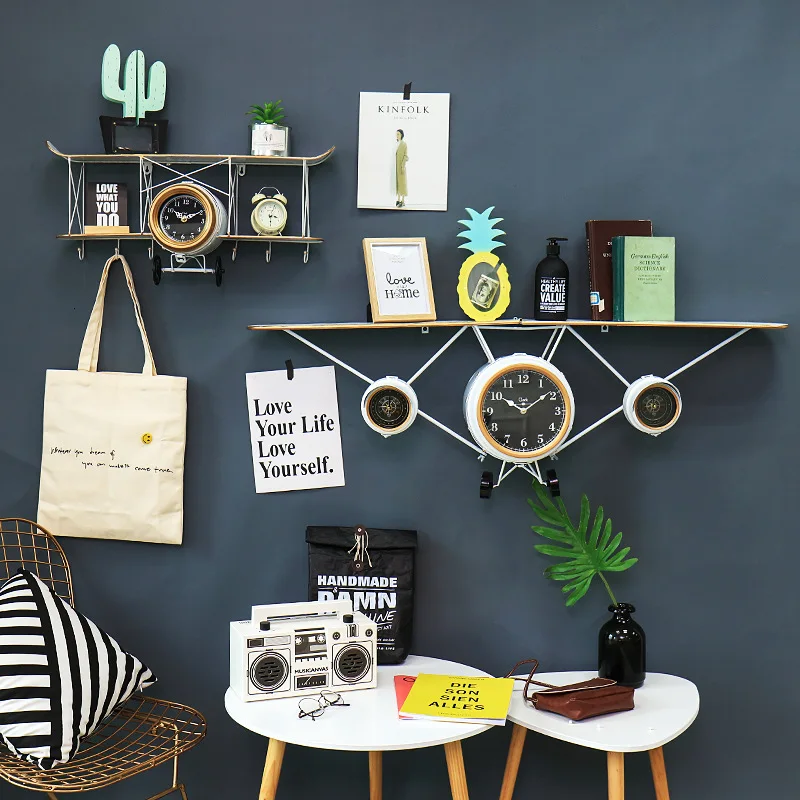 Excellent In Quality Hall Decoration Plane Clock model Art And Craft Ideas
