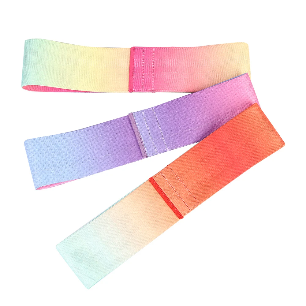 Custom Logo Fabric Hip Thrust Bands For Legs And Butt Workout Booty Bands Hip Circle Bands
