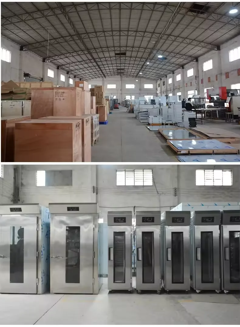 YOSLON guangzhou commercial restaurant retarder donut dough proofer 32 traysproofing heating cabinet proofer