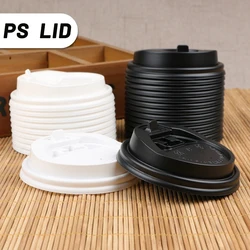 PS cuo lid 62/78/80/90mm Wholesale Take Away Disposable Coffee Cup Blister PS PP Cup Lid