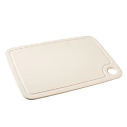 white chopping board nsf nuovoware plastic rice husk cutting board set with juice groove