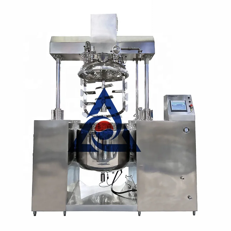 Вакуумная гомогенизирующая эмульгирующая косметическая машина TIANFU TFZRJ-1500L для производства крема и лосьона для тела