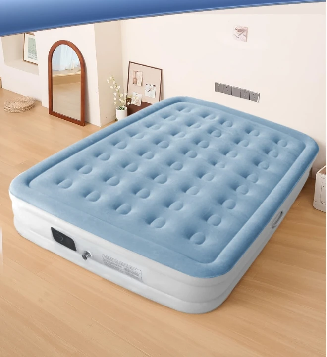 Folding automatic inflatable bed mattress inflatable tent floor mat outdoor inflatable air bed mattress for camping accompanying
