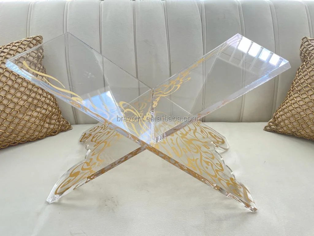 Custom made Acrylic Quran stand Holder for gift