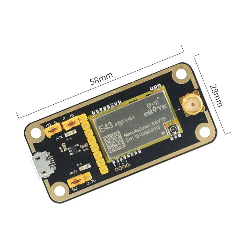 E43-433TB-01 USB to TTL Test Board Kit For 433MHz Module E43-433TB-01 used for E43-433T13S3