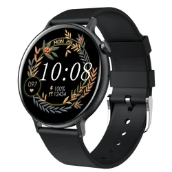 2022 Original Round Touch Screen Smartwatch Men Women Sport Fitness Tracker Waterproof Bt Call Long Battery Life Smart Watch