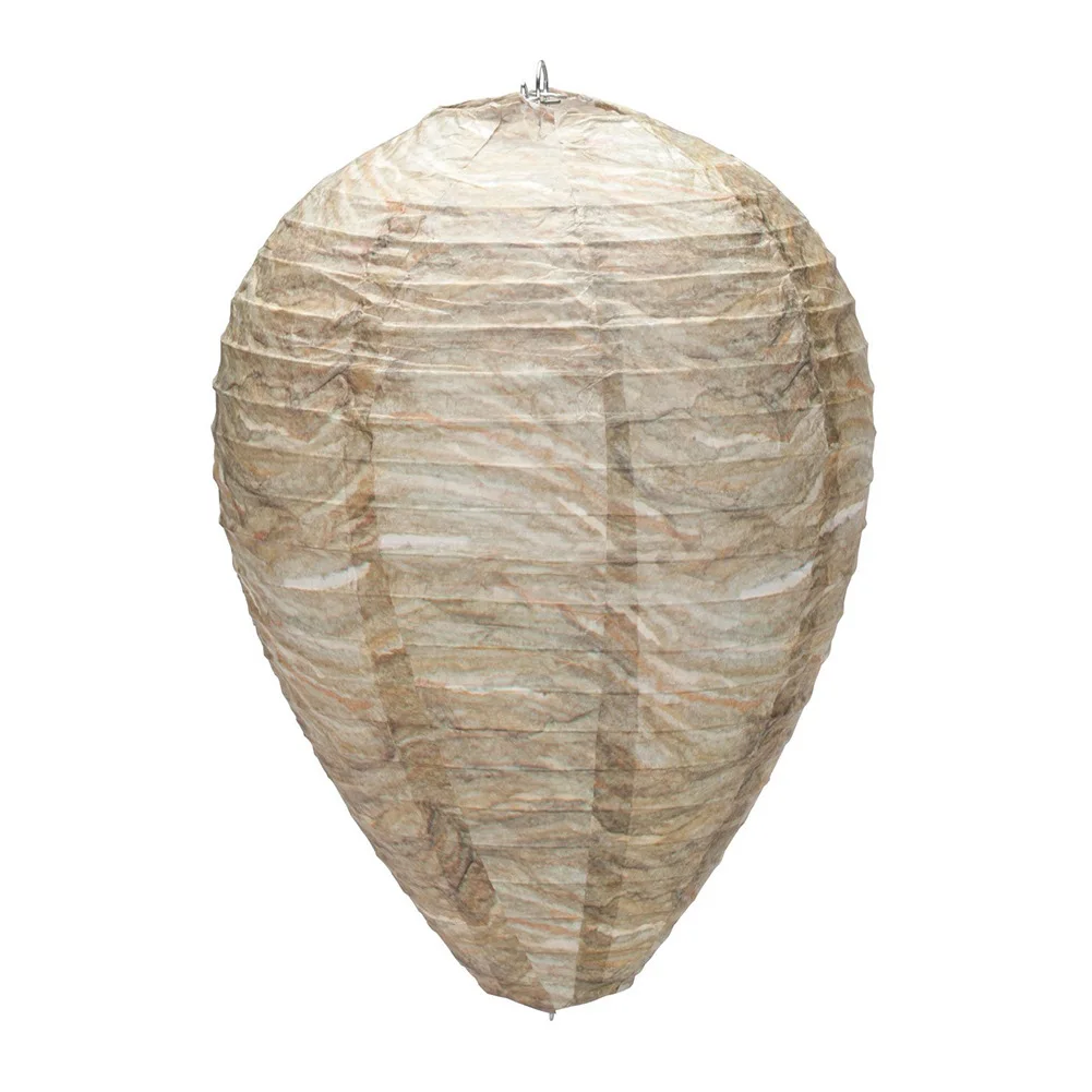 Outdoor Hanging Lantern Repelling Bees Flies Wasp Nest Decoy Deterrent for Hornets