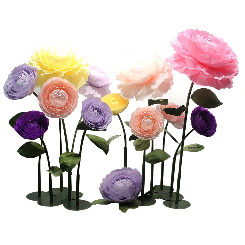 Wholesale cheap and best-selling large handmade paper flowers from Chinese factories