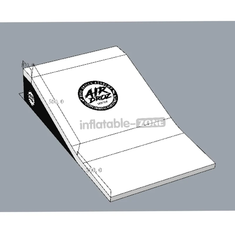 Sport mountain bike landing air bag ,Bmx Jump Stunt Bike Airbag inflatable landing mattress