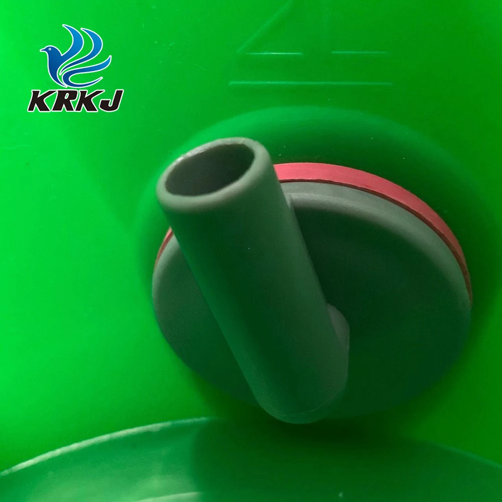 Cettia KD960 8L livestock animal milk bucket calf feeder with teats for cow or horse feeding