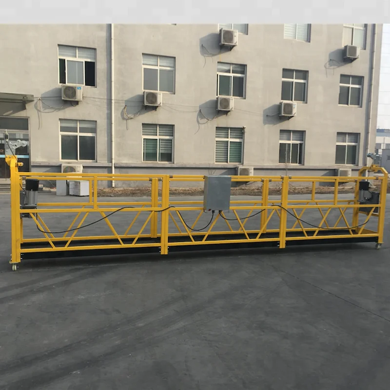 Factory Supply 100m 150m 200m Zlp630 Zlp800 Construction Gondola Steel Suspended Platform