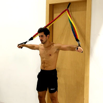 Pull Rope Heavy Yoga Tubes Pull Rope Expander 11pcs Training Fitness Latex Exercise Resistance Band Tube Set