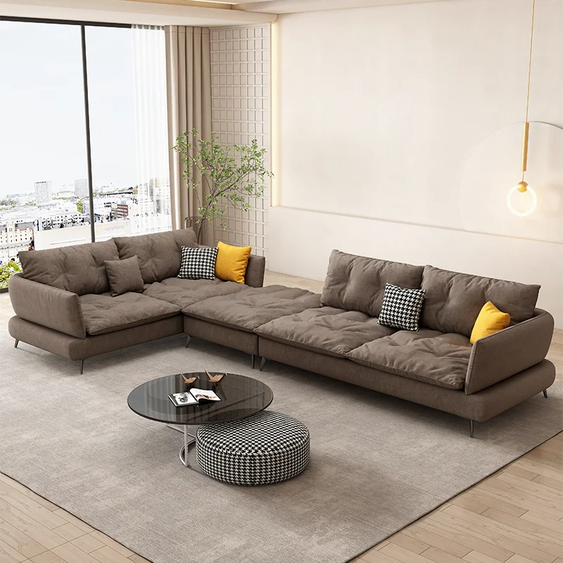 Modern fabric folding chair sleeper wooden living room multifunctional divan three seat sofa bed