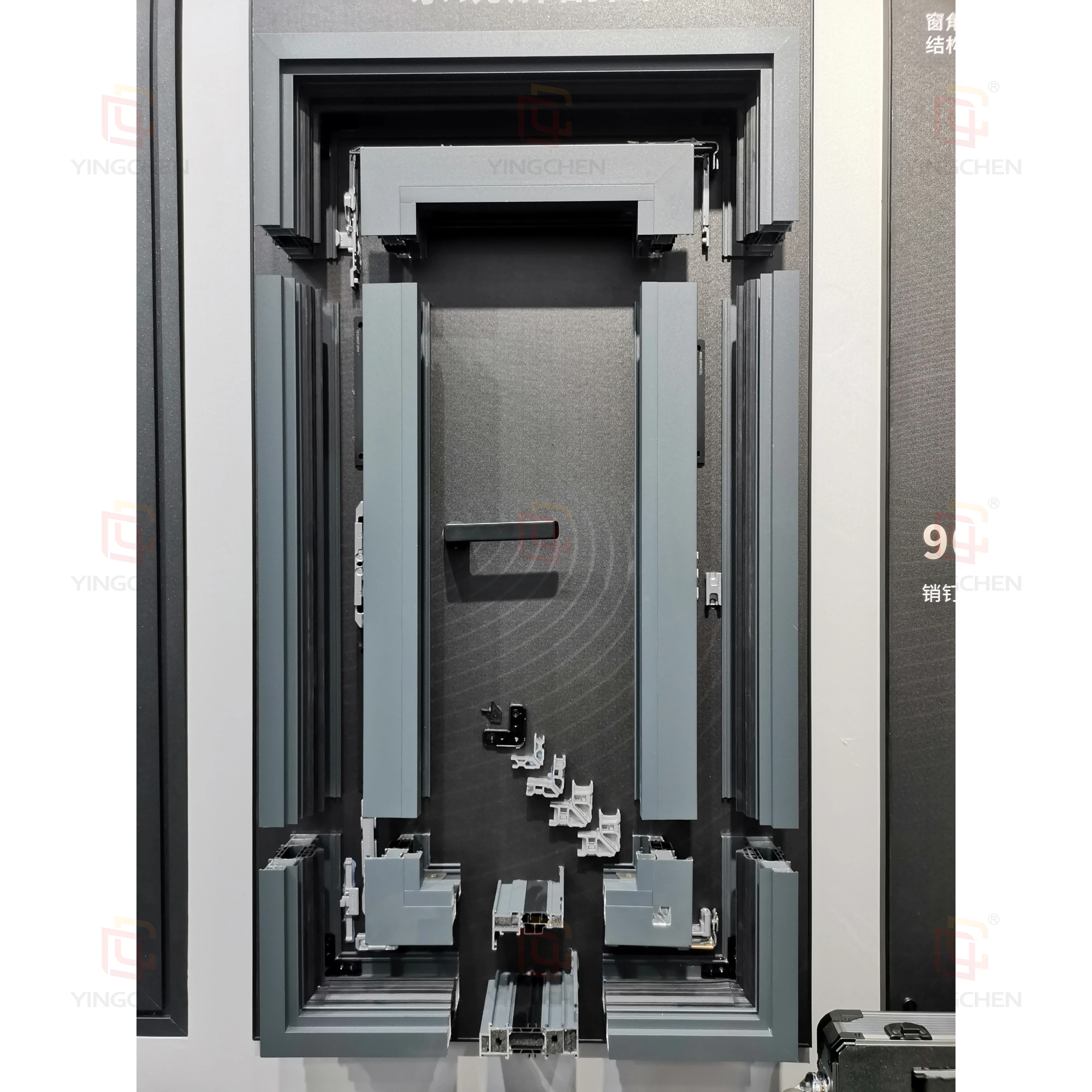 Factory Entry Modern Front Double For The House Aluminium Entrance Doors Picture