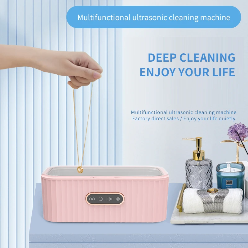USB Powered Electric Household and Industrial Ultrasonic Cleaner Mini Ultrasonic Jewelry Cleaner for Car Application