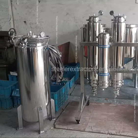 20lbs Extractor CRC closed loop dewaxing extraction machine With Recovery Tank