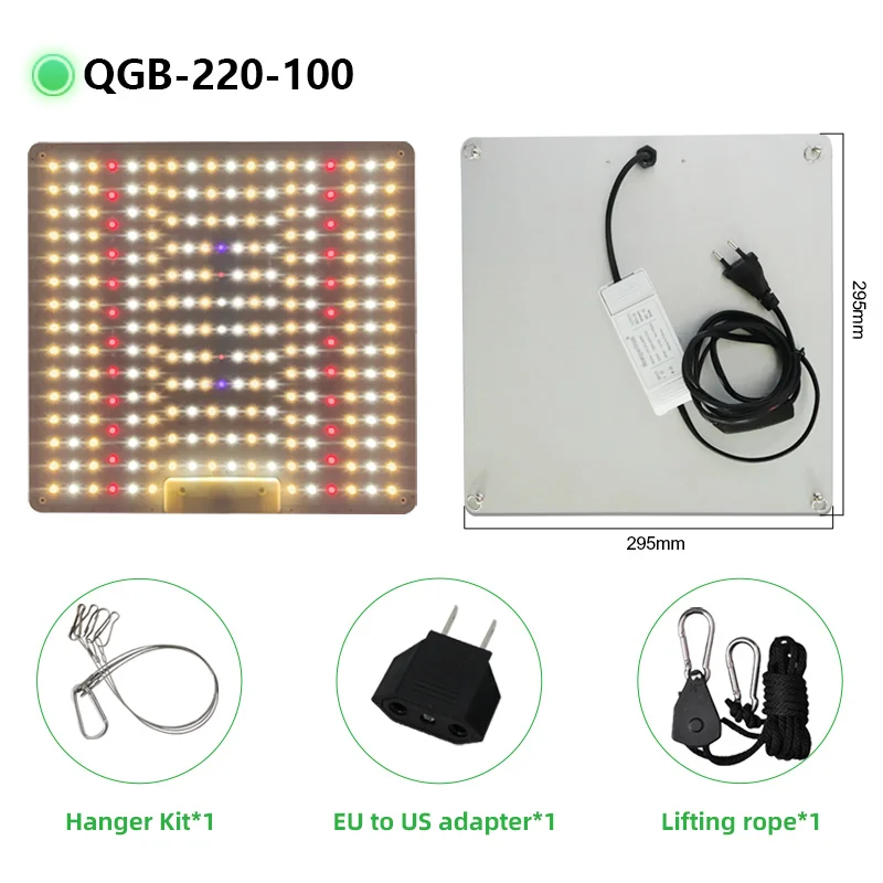 Newspectrum 110V 220V LED Grow Panel 3000K 5000K 660NM 730NM 395NM UV IR Full Spectrum Quantum Grow Light 150W