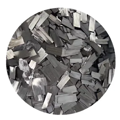 24K 12mm length forged cut chopped carbon fiber