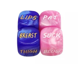 2pcs Sex Toys For Couples Adult Games Funny Sex Dice 6 Sides Sex Romance Love Humour Erotic Craps Dice Bar Toy Couple Gift