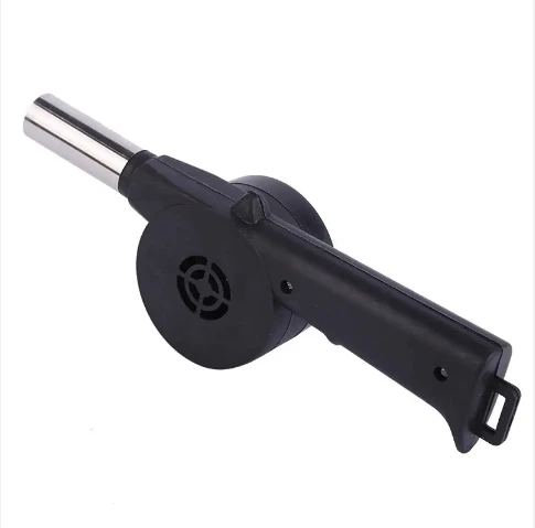 Outdoor portable hand cranked blower household barbecue charcoal assisted combustion blower