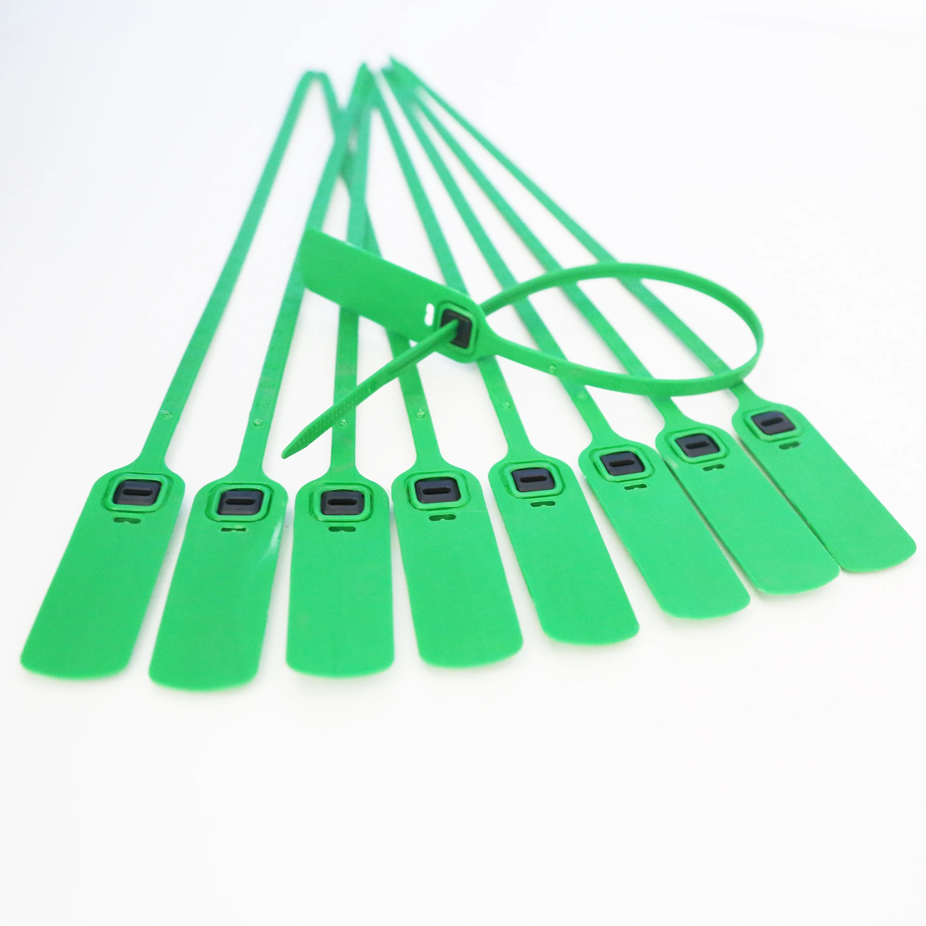 300mm Pull Tight One Time Use Lock Adjustable Security Products Container Plastic Door Strip Seal