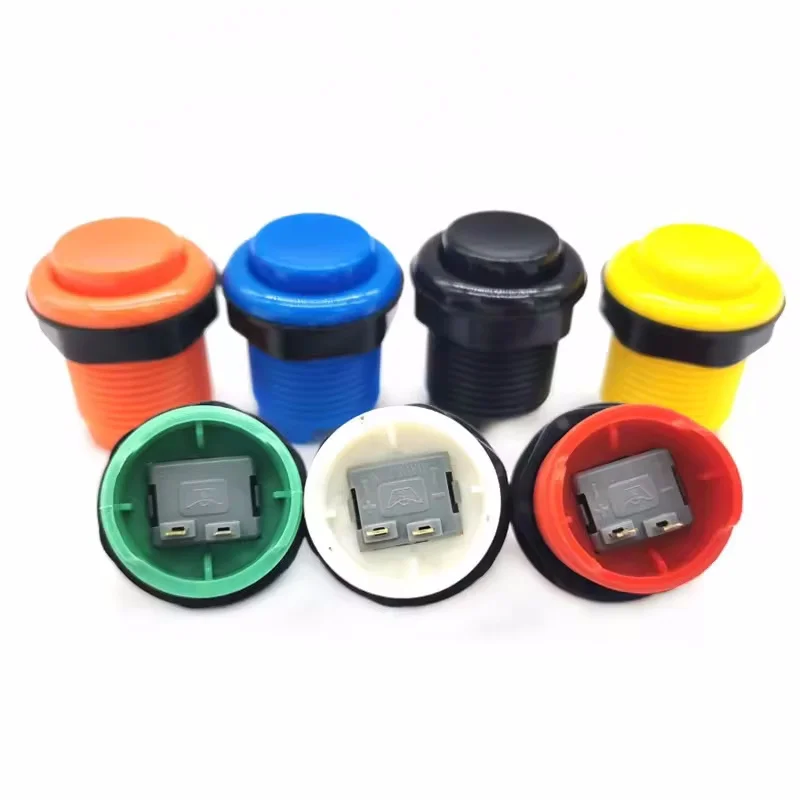 BL 28mm arcade Concave push button with built-in microswitch for arcade game machine parts