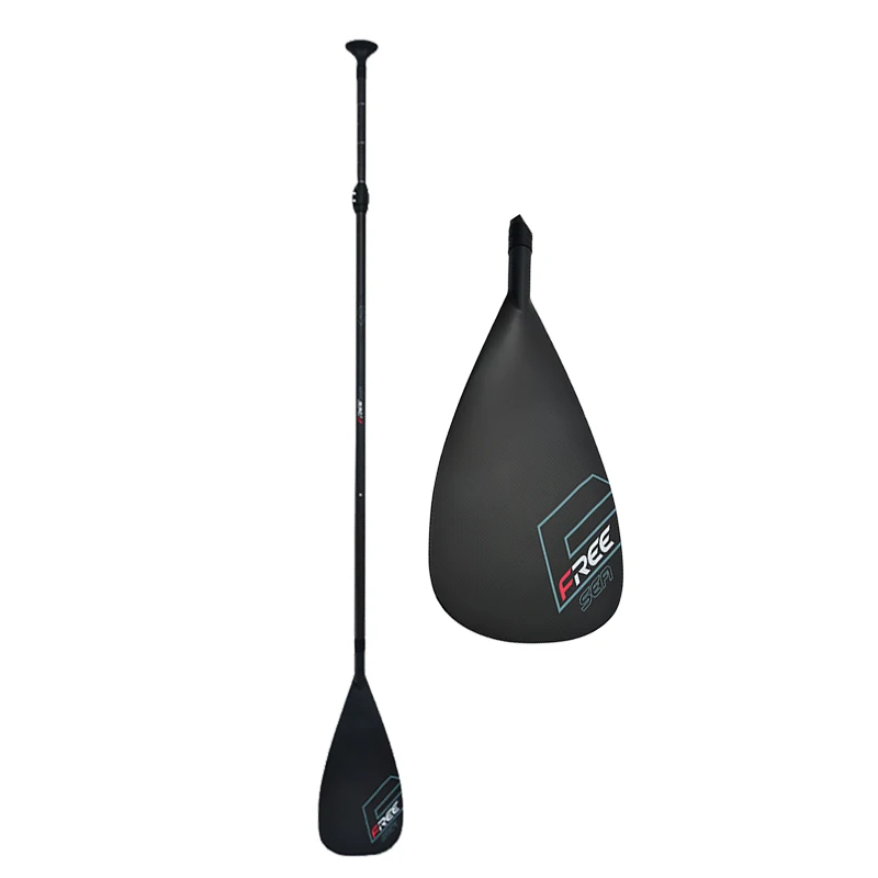 FREESEA full carbon SUP Paddle - 3 Piece Adjustable Stand Up Paddleboard Paddle