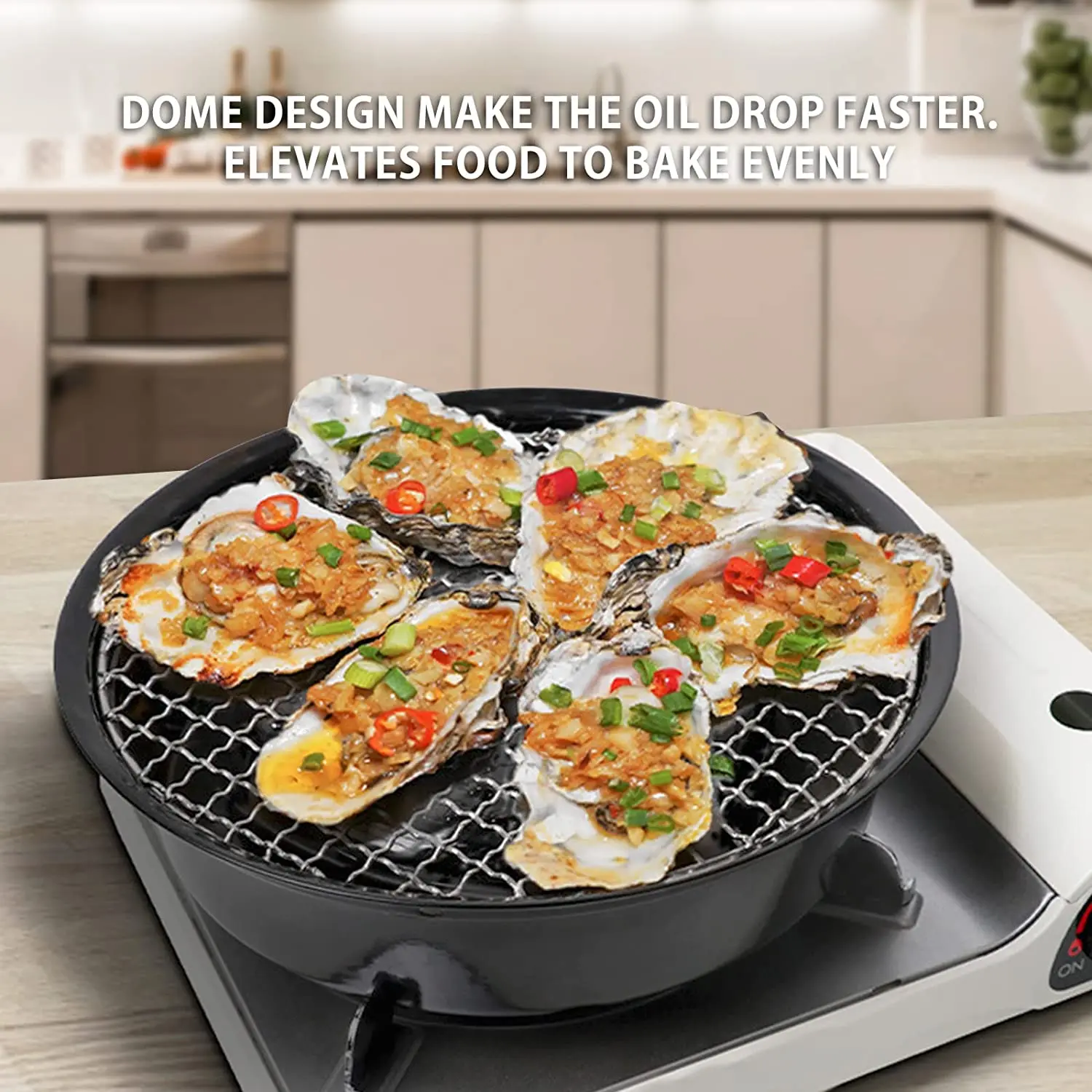 Korea Japan Grill Mesh Portable Stainless Steel 304 Round Barbecue Bbq Grill Grate Net