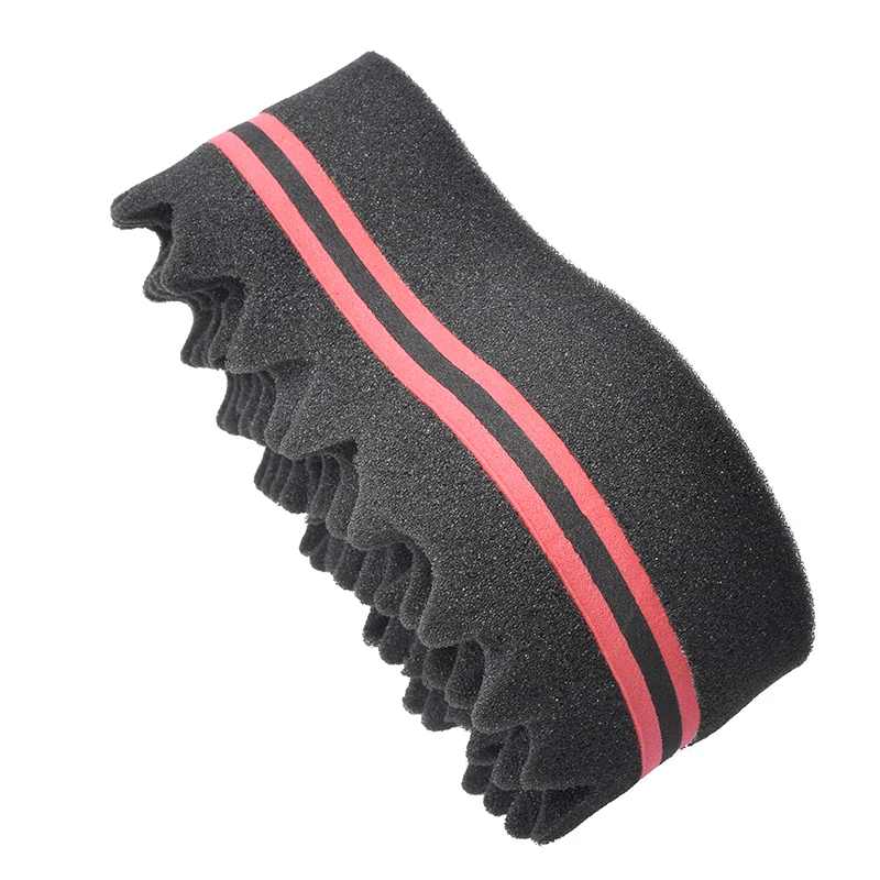 Dreadlocks Sponge Brush Hair Twist Curl Double Side Oval Shaped Cornrows Deep Cleanse