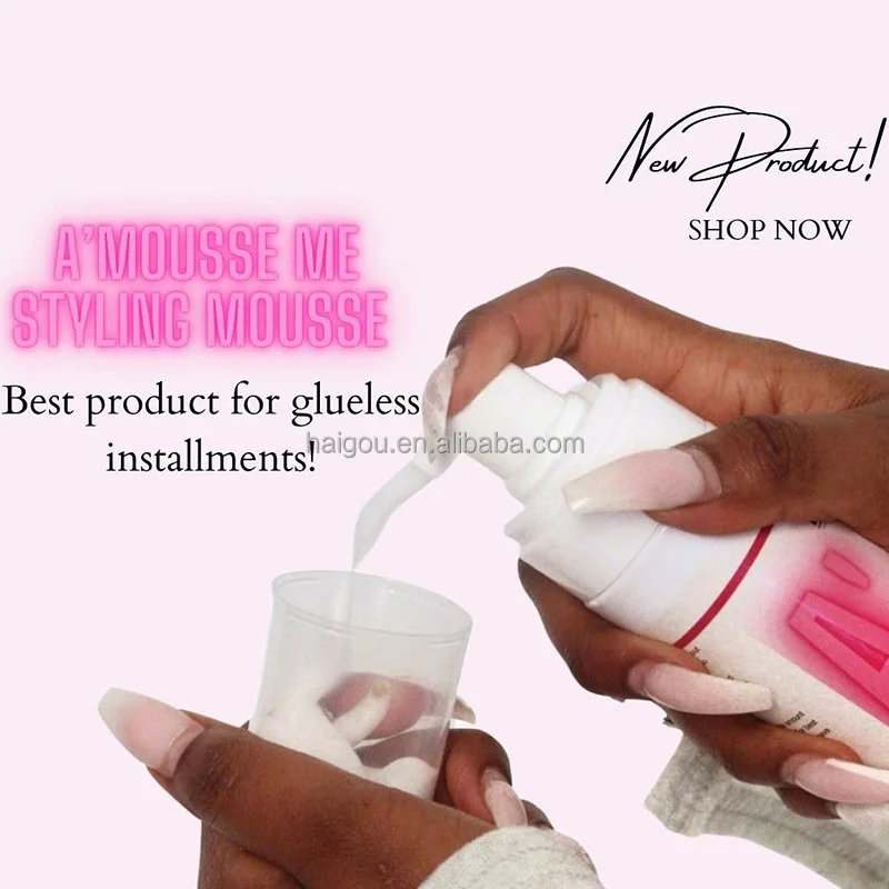 Hot Selling Private Label Waterproof Lace Glue Edge Control Hair Wax Stick And Lace Tint Spray For HD Closure