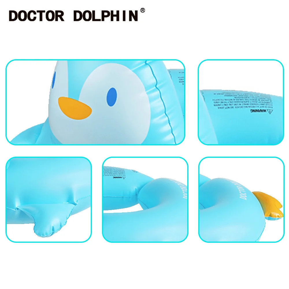 Новинка 2021 безопасное надувное кольцо Doctor Dolphin для купания