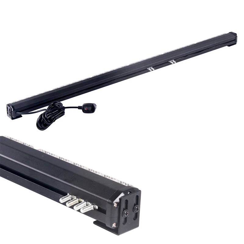 Super bright car led warning strobe light in the network open street light bar strong magnetic ceiling suction cup type