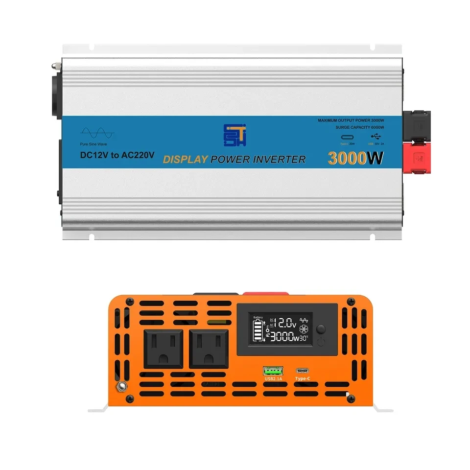 Hot Sale Home Inverter 3000w Pure Solar Inverter 48vdc To 220vac Off Grid Type Power Inverter 3kw