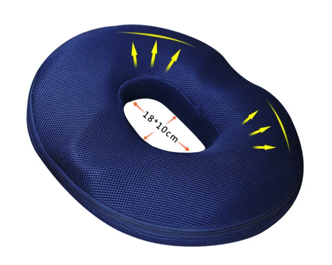 2023 round donut  travel fluffy game comfort reading woven cotton home decoration sitting sponge seat cushion with foam filling