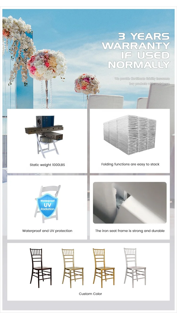 hot sell knock down package wholesale resin chiavari chair party hotel event chairs wedding chairs