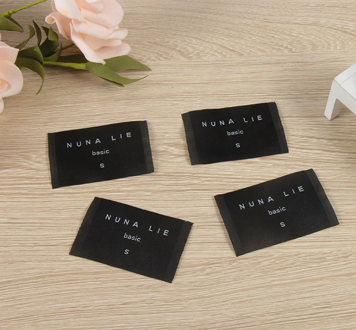 Custom Clothing Woven Label Cloth Garment Labels Sneaker Shoes Men Size 11 Uk Needle for Sewing Shoes Machine Sustainable 3000