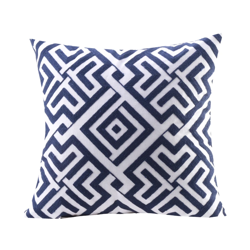 
Soft sofa cushion cover hotel decoration living room printing pillow can be customized 