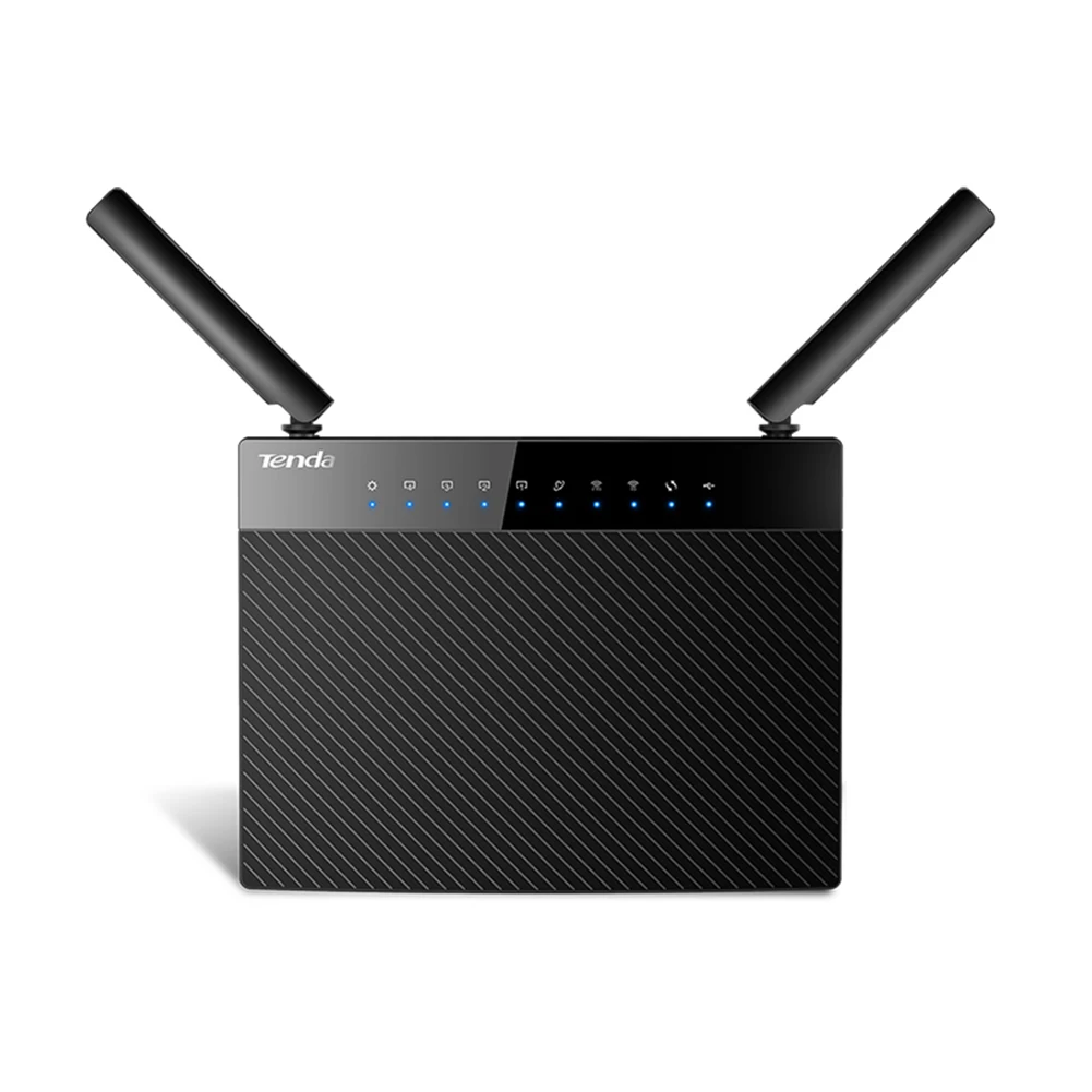 Новый Tenda AC9 Wi-Fi маршрутизатор 1200 м гигабитный Беспроводной двухдиапазонный APP управление английская версия беспроводной фрезерный